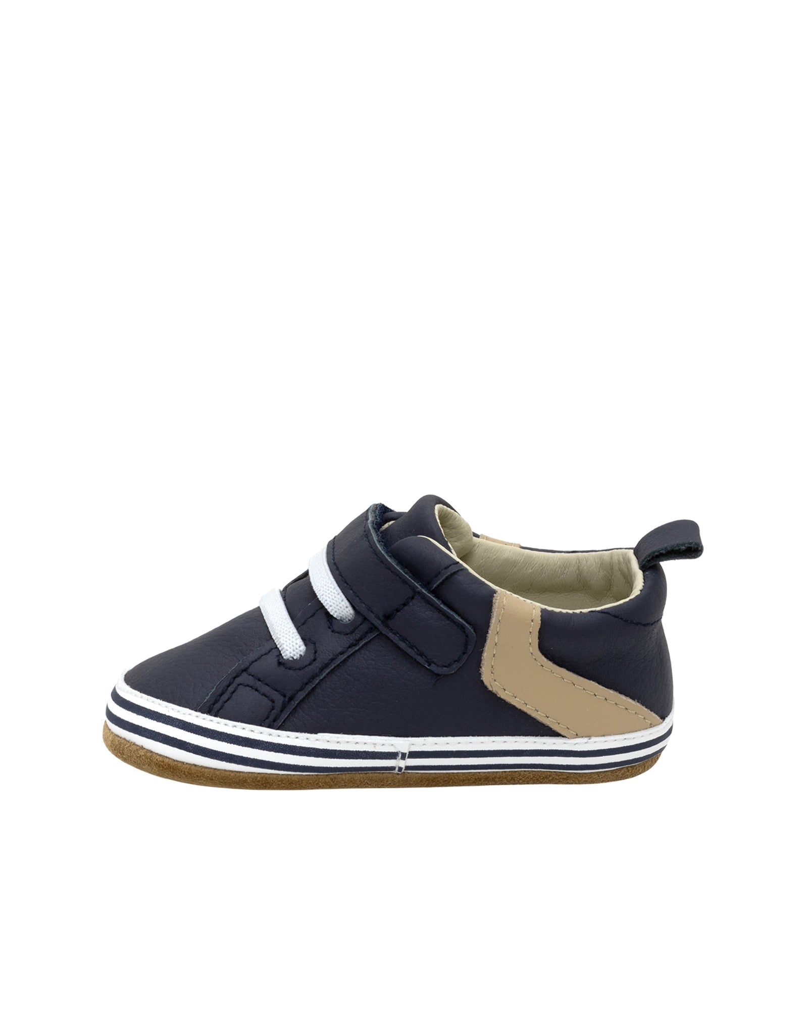 Adam First Kicks Navy, side view
