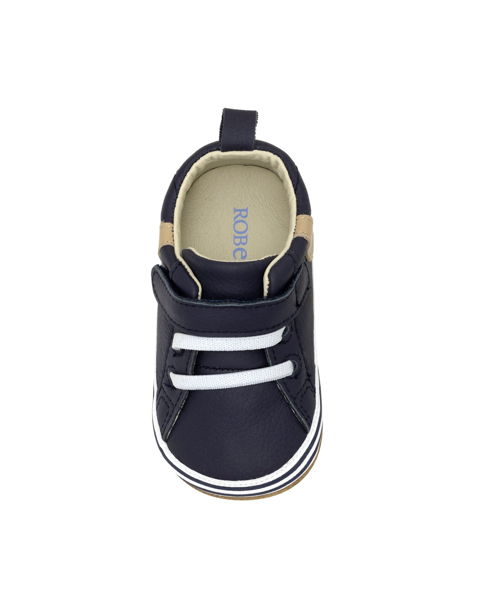 Adam First Kicks Navy, top view