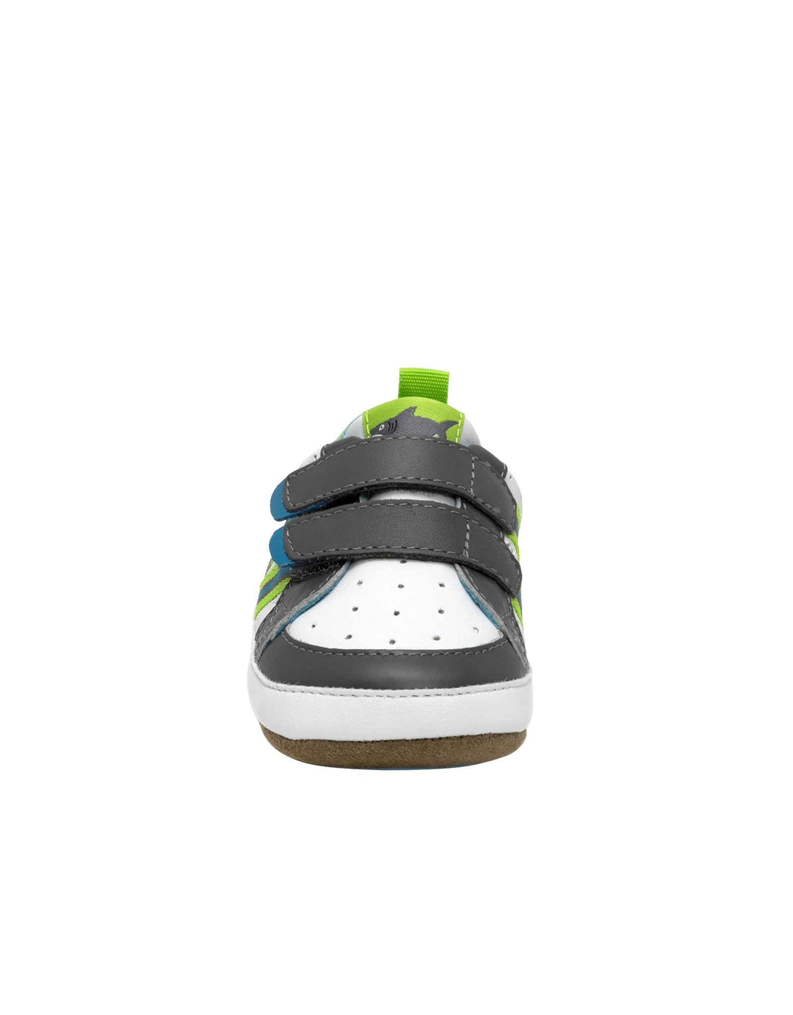Brooks First Kicks in Grey, front view