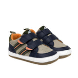 Brooks First Kicks in Navy, perspective view