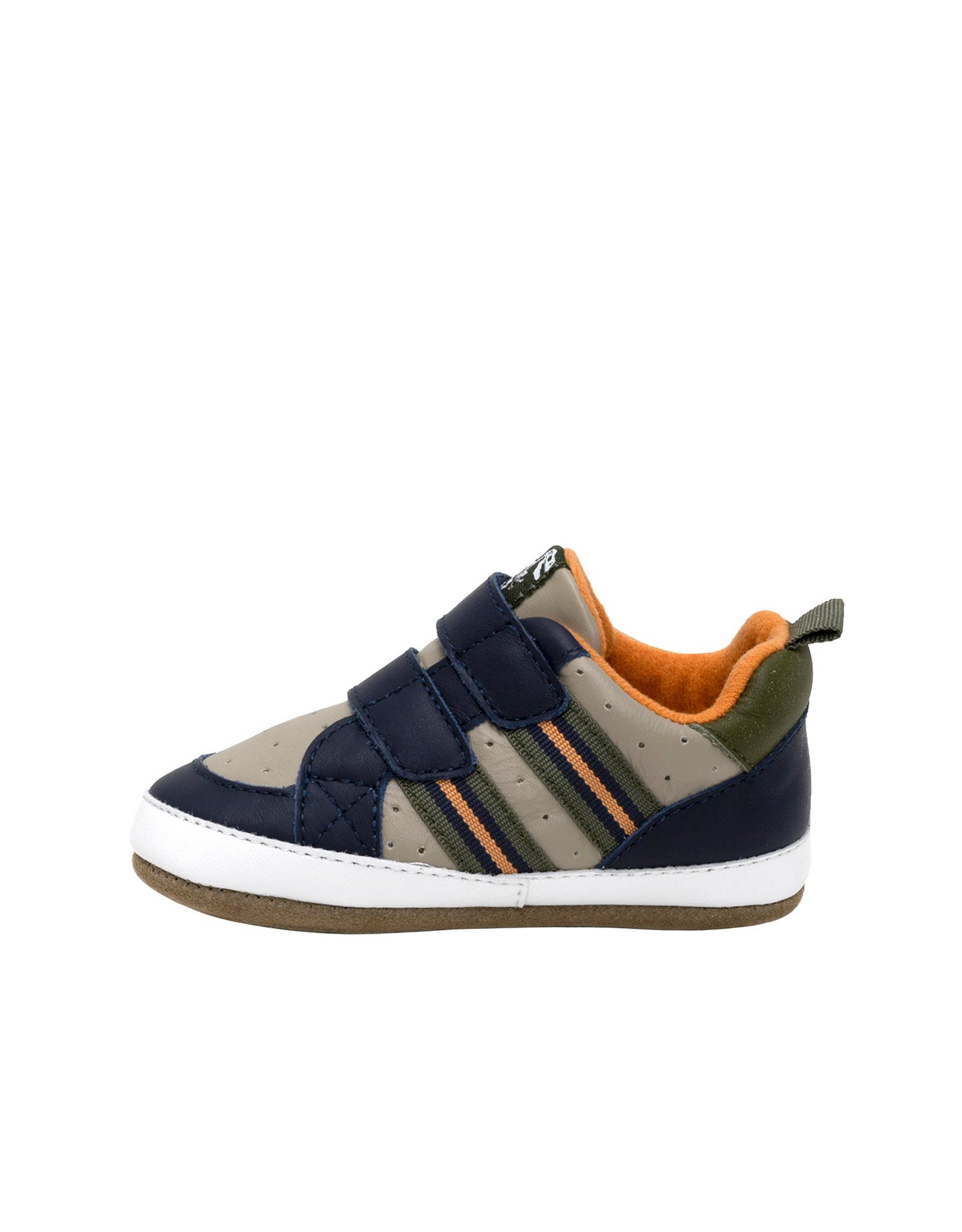 Brooks First Kicks in Navy, side view