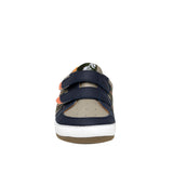 Brooks First Kicks in Navy, front view