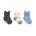 Hunter & Rhyo 3-Pack Baby Socks, flat laid