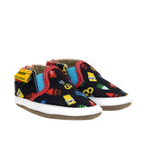 Crayola® Never Run with Scissors Soft Soles in Black, perspective view