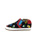Crayola® Never Run with Scissors Soft Soles in Black, side view