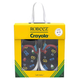 Crayola® Never Run with Scissors Soft Soles in Black in its giftbox packaging