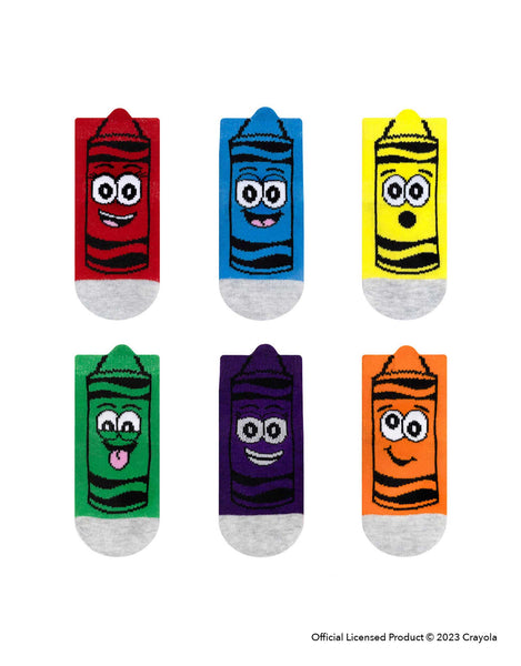 Crayola® Silly Crayons 6-Pack Baby Socks – Robeez