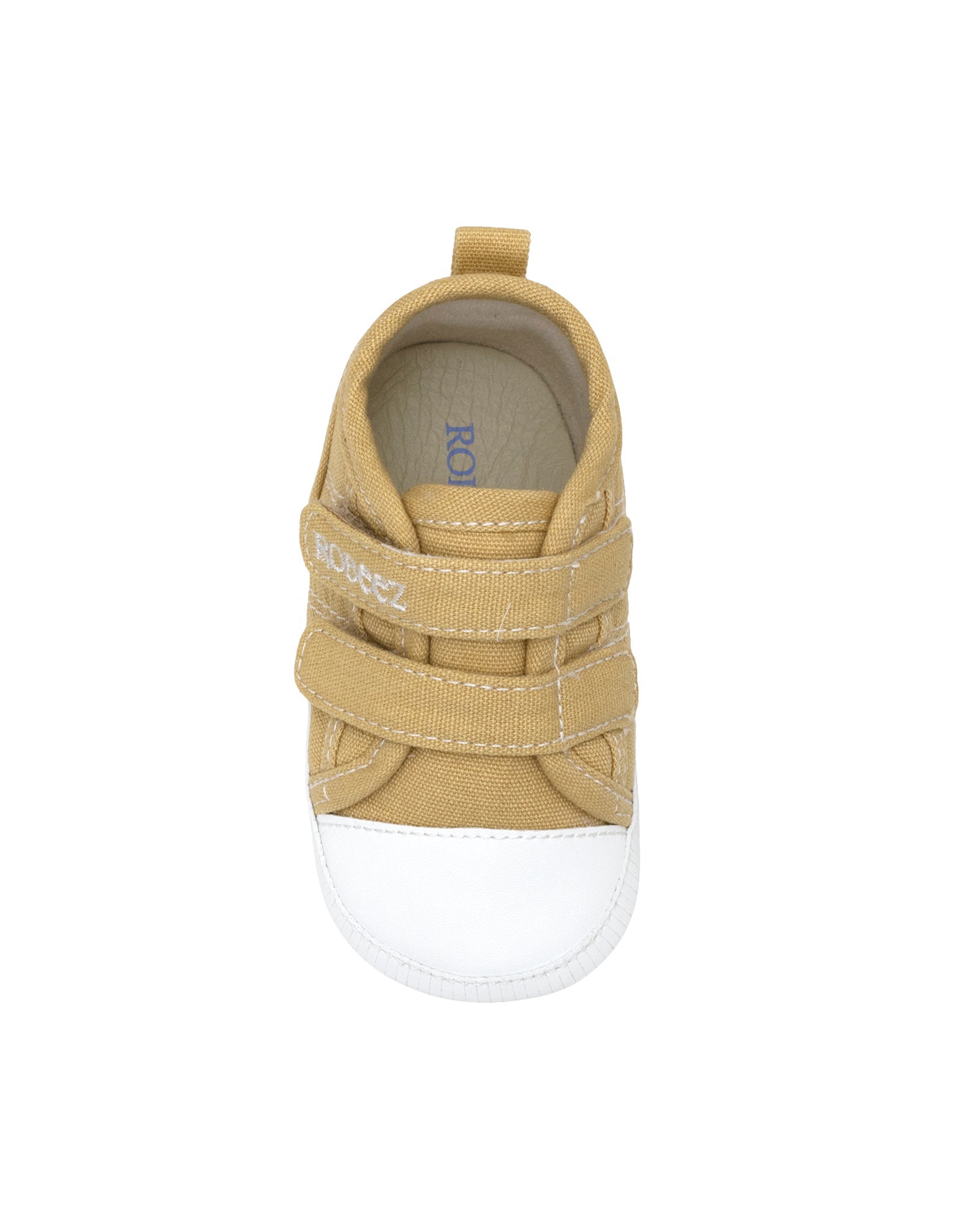 Joey First Kicks in Tan, top view