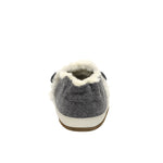 Sweet Panda Soft Soles in Charcoal Grey, back view