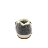 Sweet Panda Soft Soles in Charcoal Grey, back view