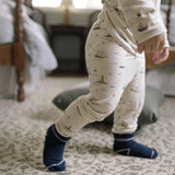 Liam Stripes 6-Pack Infant Cuff Socks
