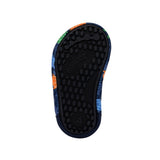 Sea Turtles Aqua Shoes in Navy, top view