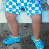 Looking Sharp Aqua Shoes in Teal