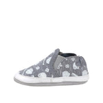 Baseball MVP Soft Soles in Grey, side view