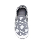 Baseball MVP Soft Soles in Grey, top view