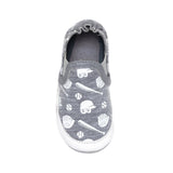 Baseball MVP Soft Soles in Grey, top view