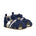 Stuart First Kicks Sandals in Navy, perspective view