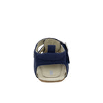 Stuart First Kicks Sandals in Navy, back view