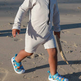 Shark Time Water Shoes in Med Blue