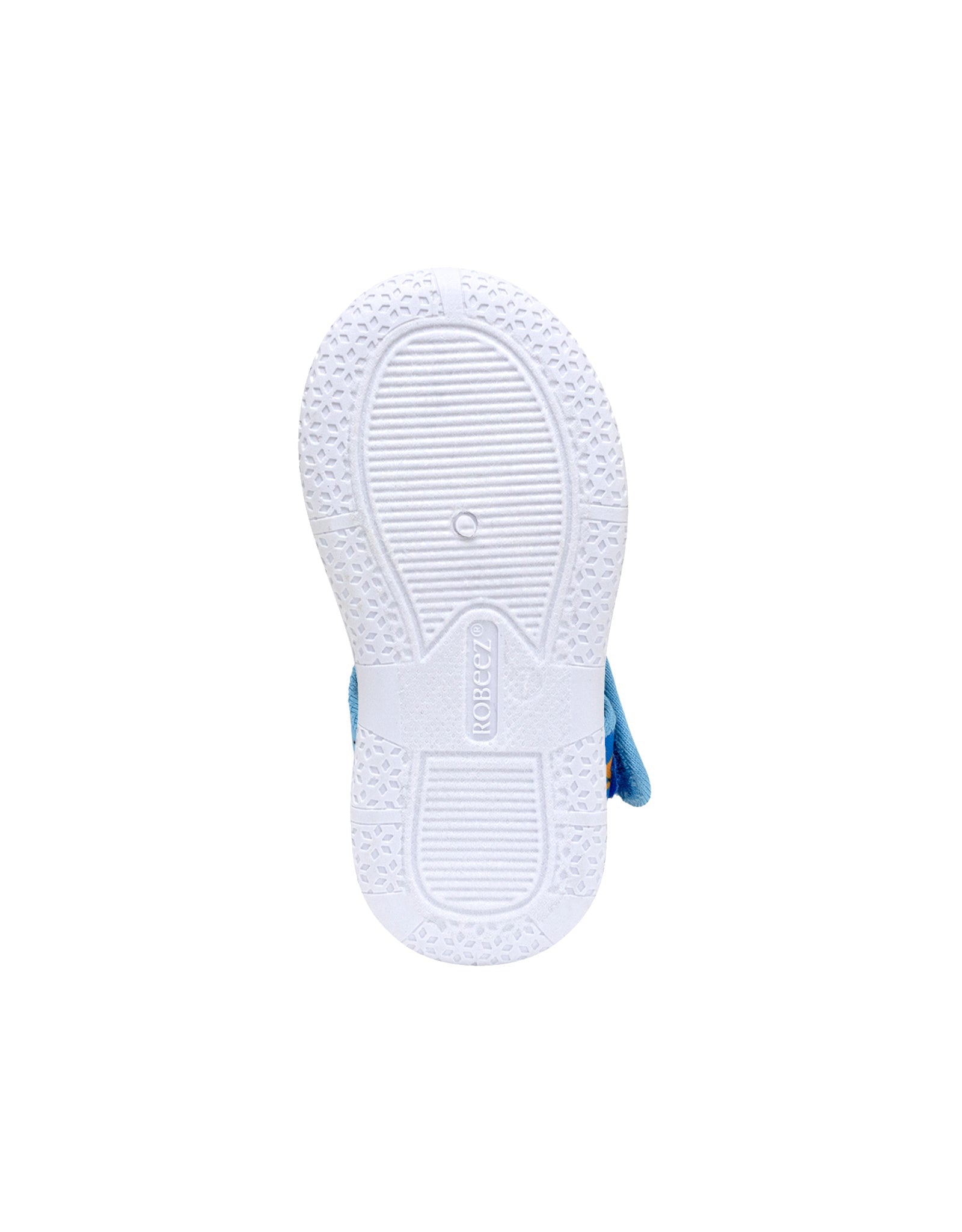 Shark Time Water Shoes in Med Blue, top view