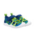 Ice Dye Water Shoes in Blue, perspective view