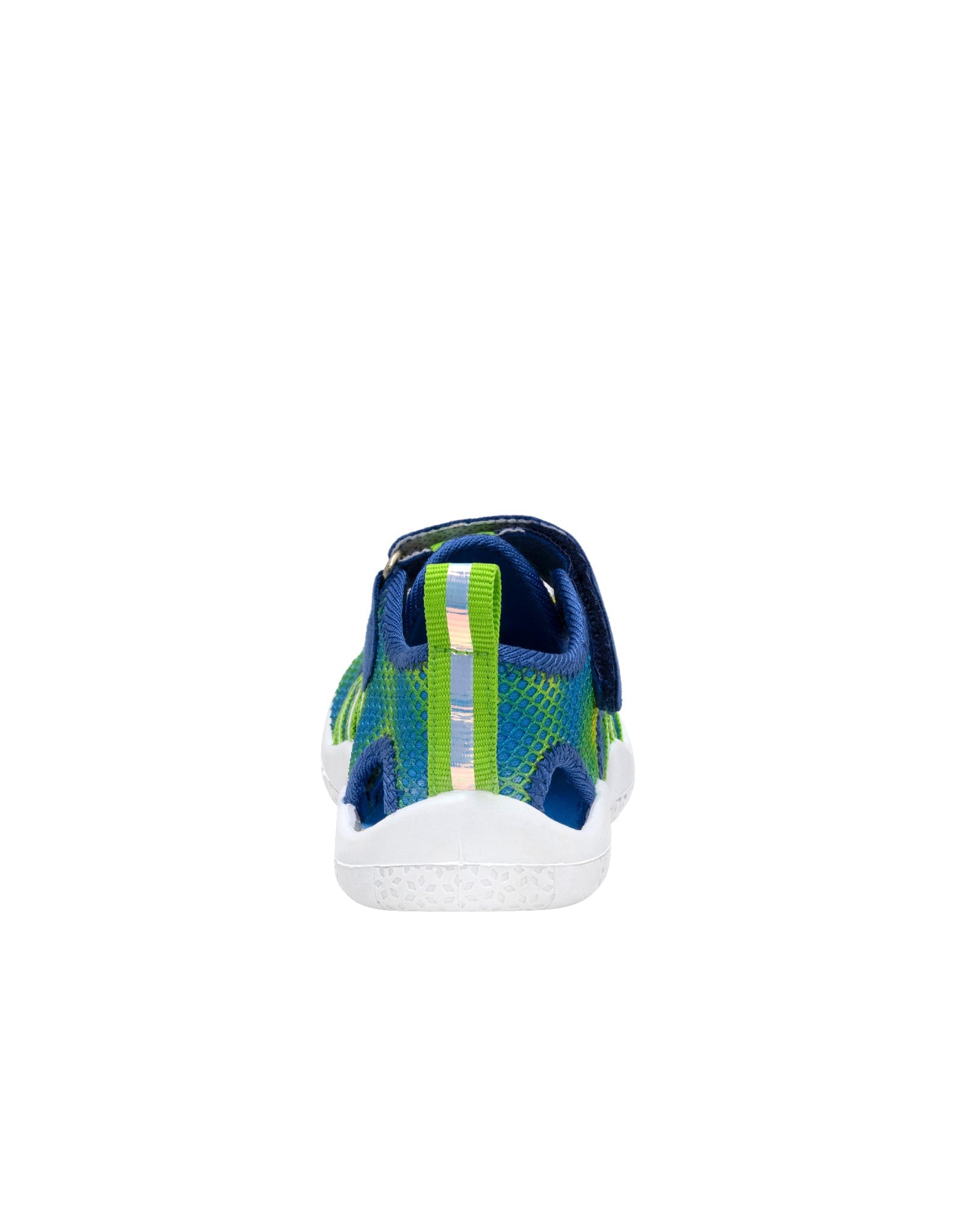Ice Dye Water Shoes in Blue, back view