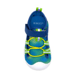 Ice Dye Water Shoes in Blue, top view