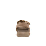 River Gem Sandals in Tan, back view