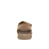 River Gem Sandals in Tan, back view