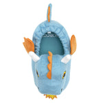 Drago Light-up Slippers in Teal, top view