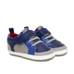 Jarette First Kicks in Navy, perspective view