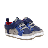 Jarette First Kicks in Navy, perspective view