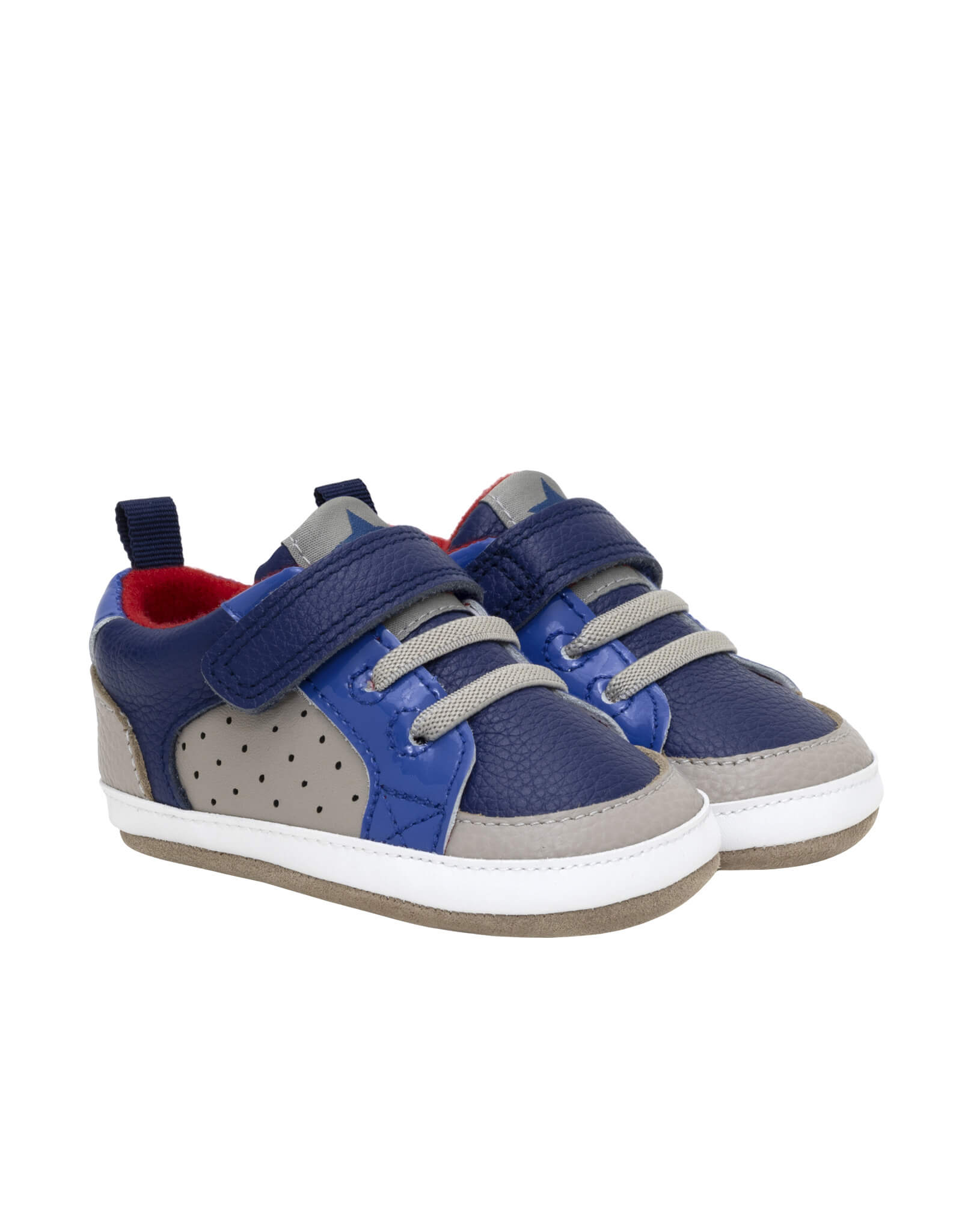 Jarette First Kicks in Navy, perspective view
