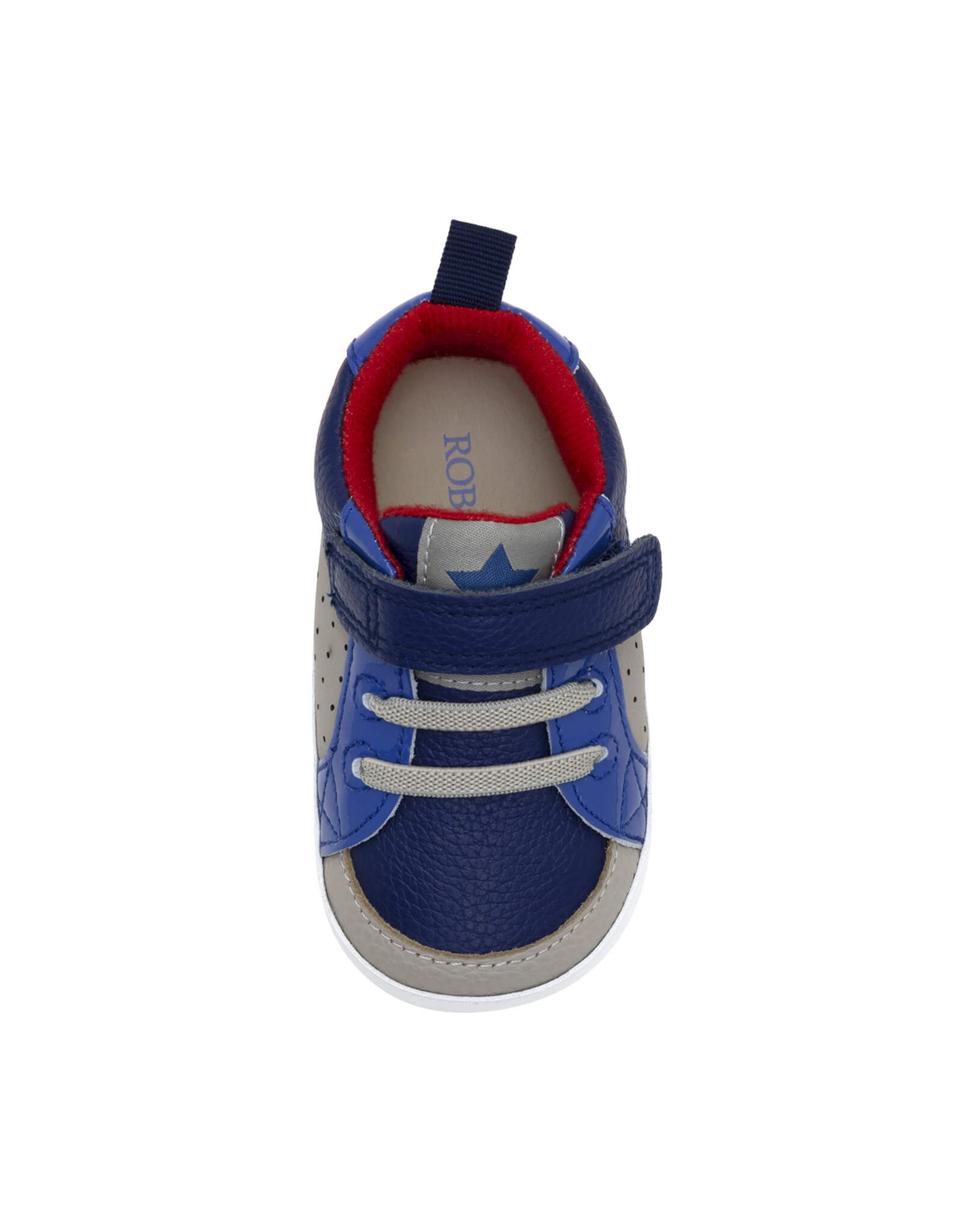 Jarette First Kicks in Navy, top view