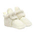 Sullivan Snap Booties in Ivory, perspective view