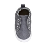 Stylish Steve Soft Soles in Grey, top view