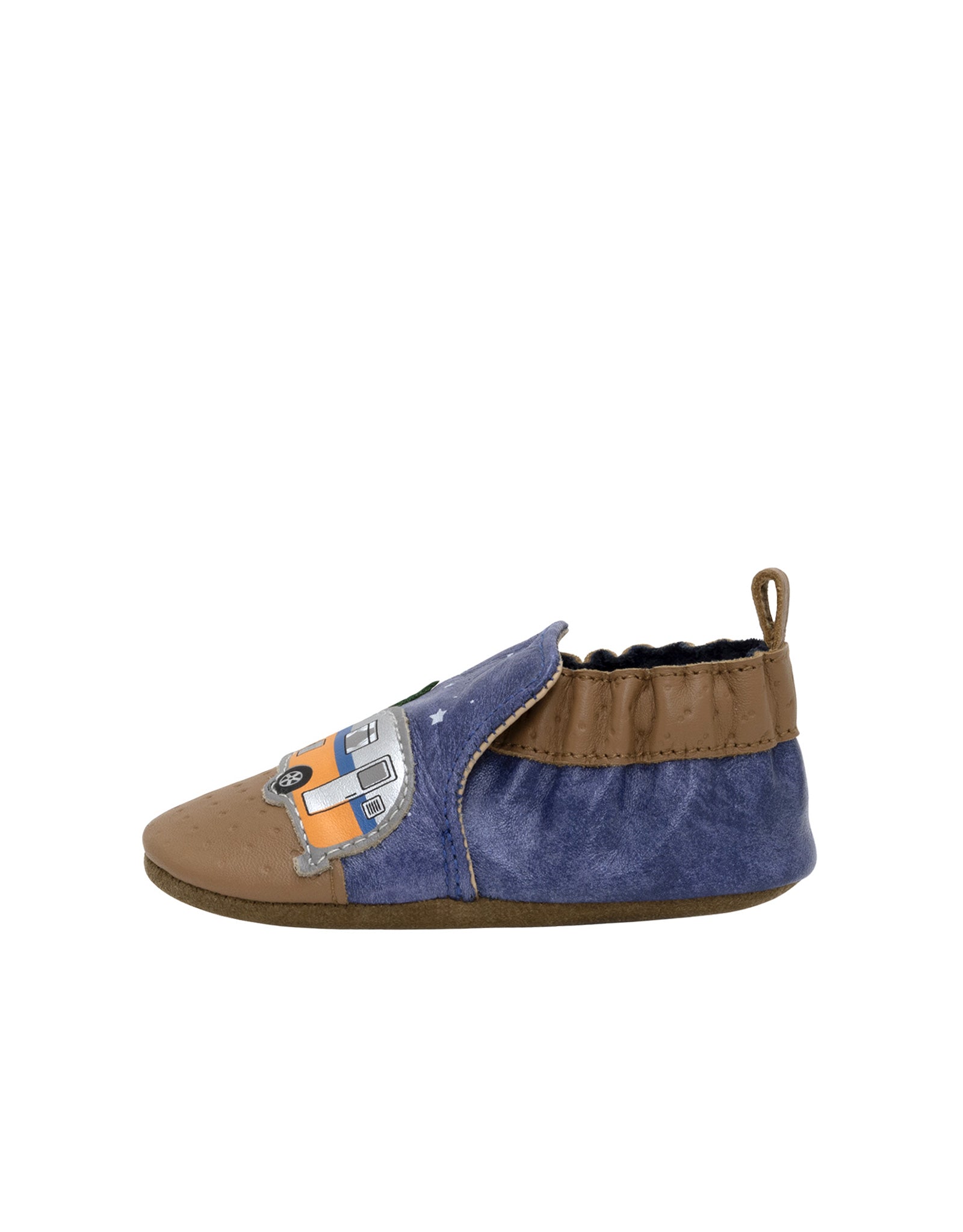 Under The Stars Soft Soles in Dark Blue, side view