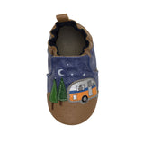 Under The Stars Soft Soles in Dark Blue, top view