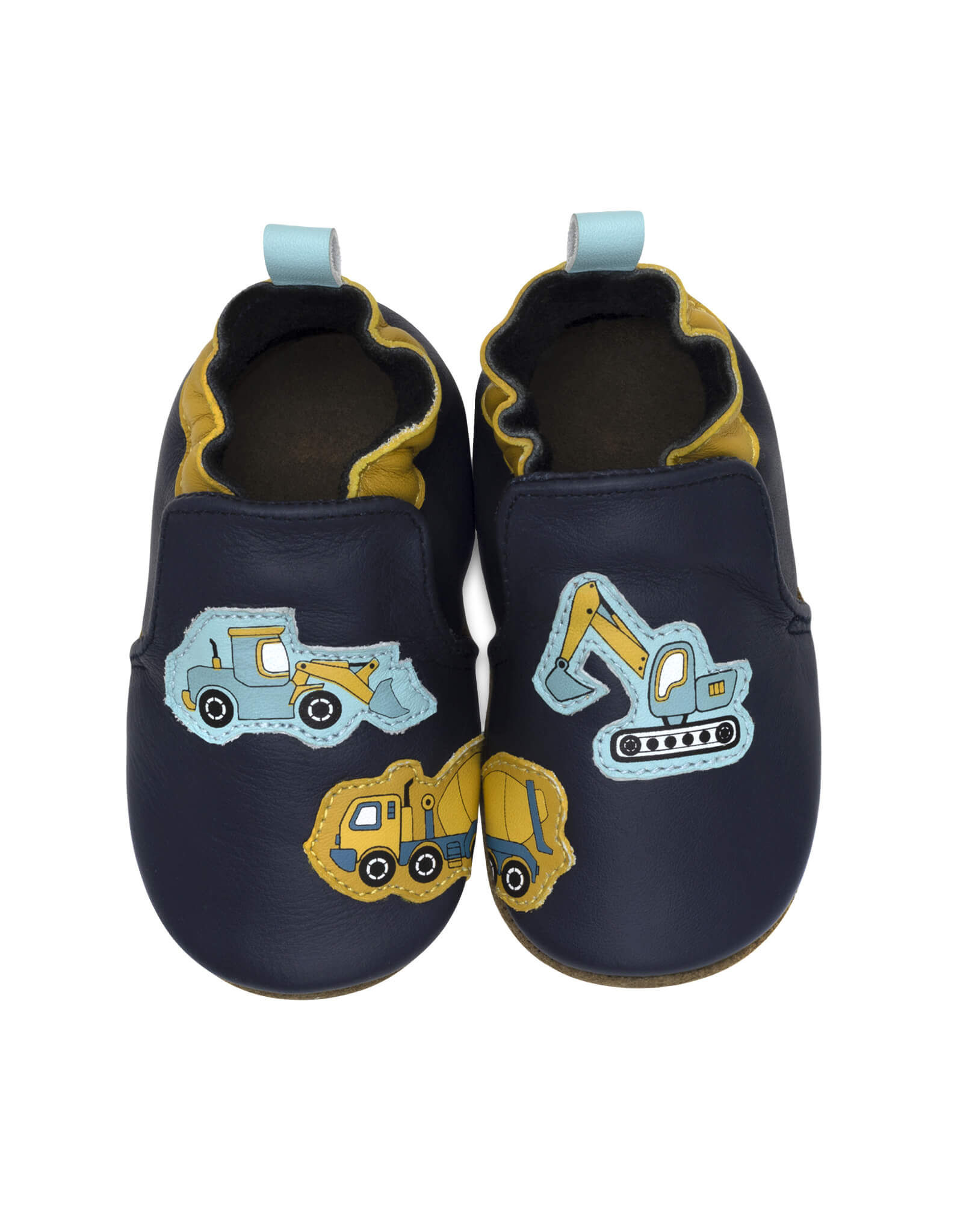 Build Your Dreams Soft Soles in Navy, top view