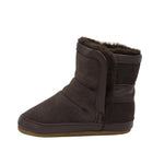 Cozy Cuff Soft Sole Boots in Brown, side view