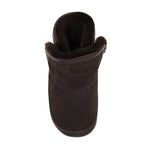 Cozy Cuff Soft Sole Boots in Brown, top view