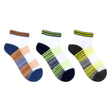 Cool Runner 3-Pack Quarter Socks in White for Toddlers and Kids