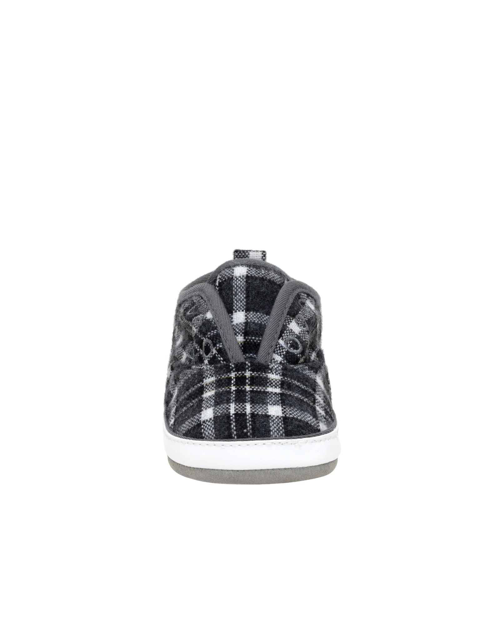 Hudson First Kicks in Charcoal, front view