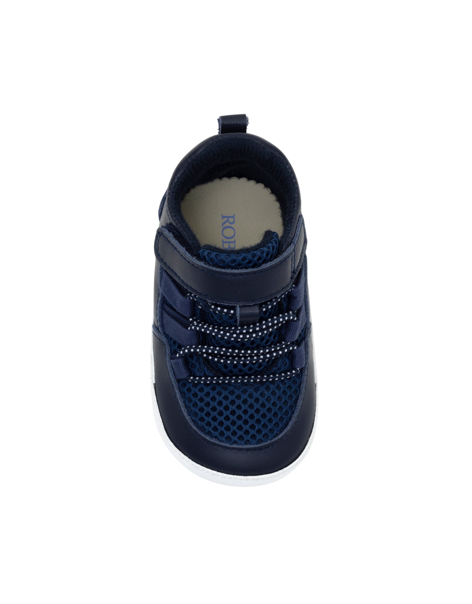 Levi First Kicks in Dark Blue, top view