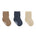 Baby Its Cold 3-Pack Baby Socks in Neutral, flat lay