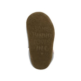 Heart Bunny Soft Soles Grey, bottom view