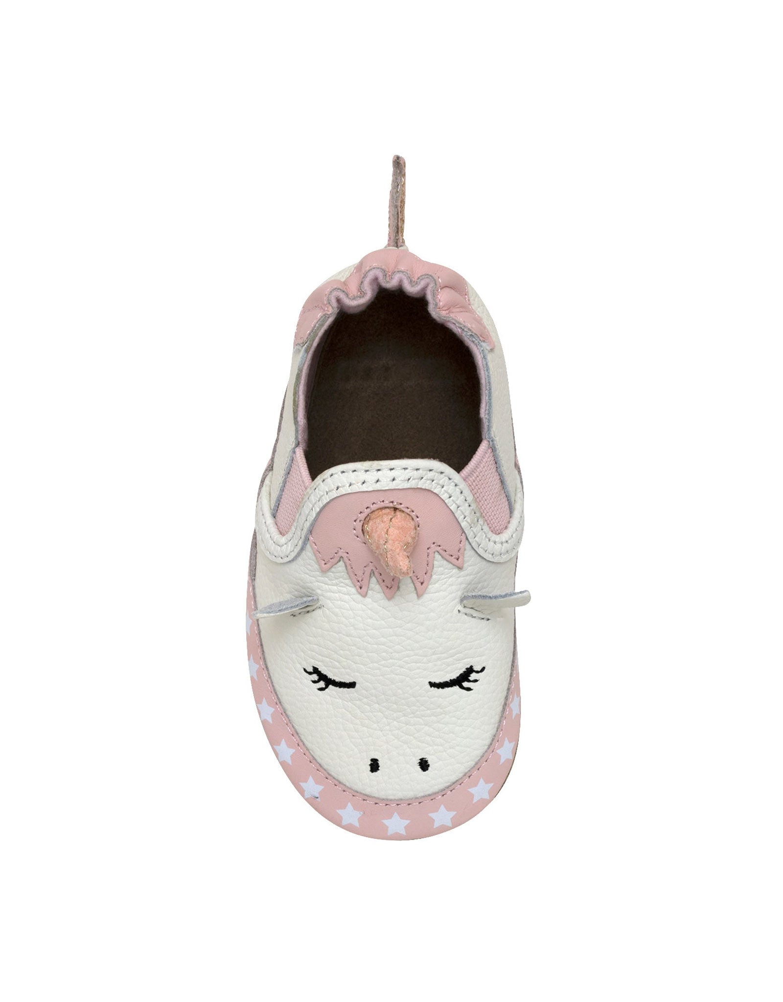 Evie Soft Soles White, top view