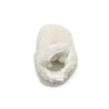 Sherpa Snap Booties Ivory, back view