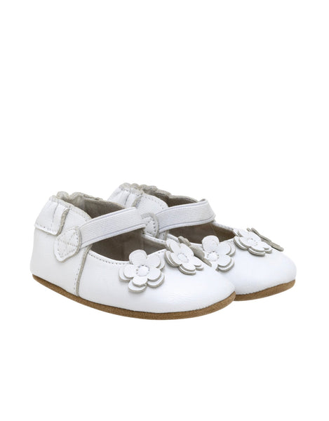 Brianna Soft Soles White – Robeez