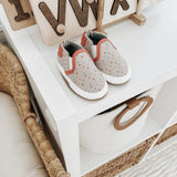 Polka Dot Polly Soft Soles Grey